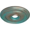 Ekena Millwork Bradford Medallion (Canopies up to 4 3/8"), 18 1/8"OD x 3 3/4"ID x 1 1/8"P, Copper Green Patina CM18BRCGS - alternate 4